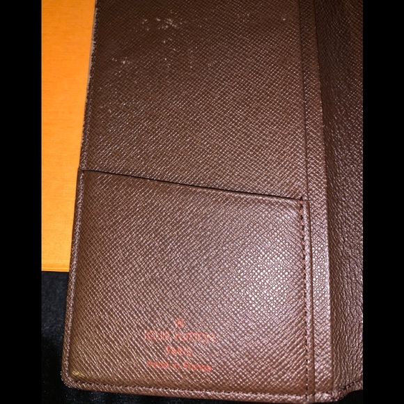 Vintage Louis Vuitton Damier Ebene Long Wallet
